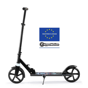 Scooter à deux roues pour jeunes adultes - avec amortisseur - Hypermotion CITY SWIFT Digital Lion - 100kg