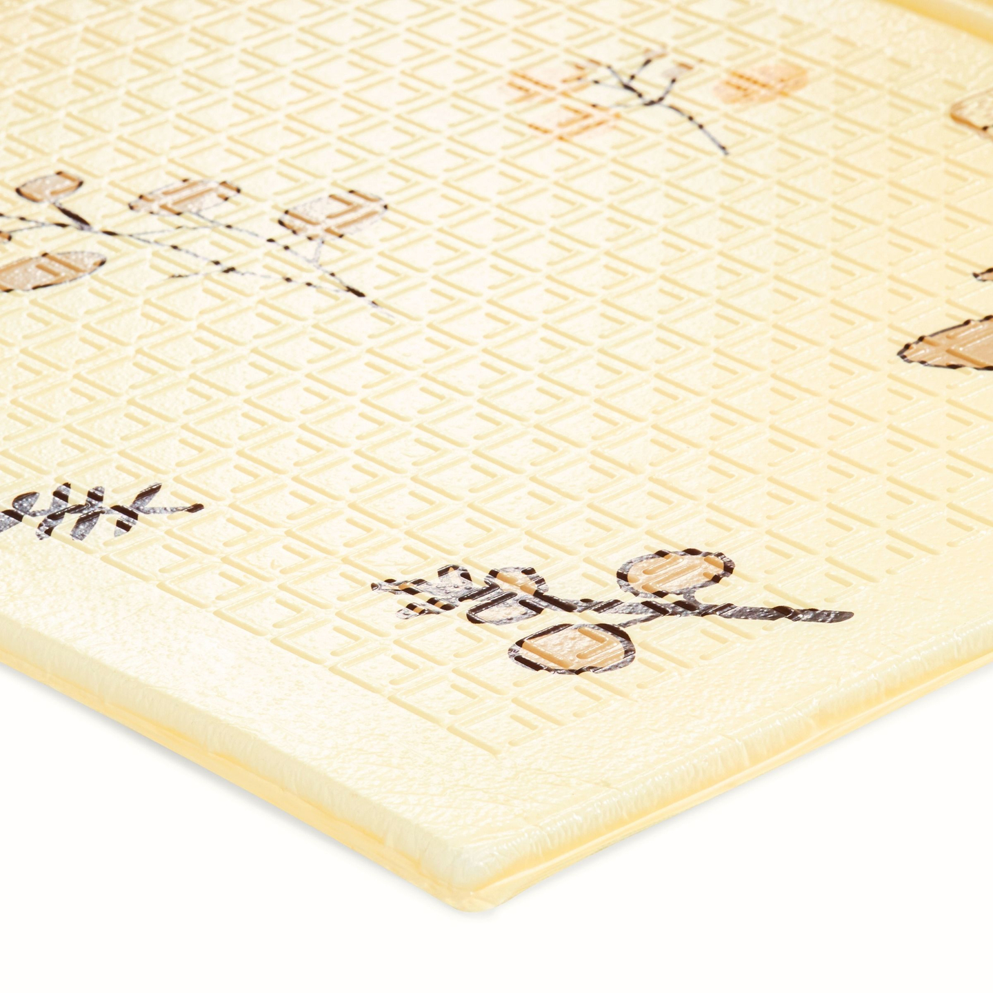 Tapis en mousse pliable double face 180 x 120 x 1 cm - Forêt Magique/Rues d'Automne - bohème