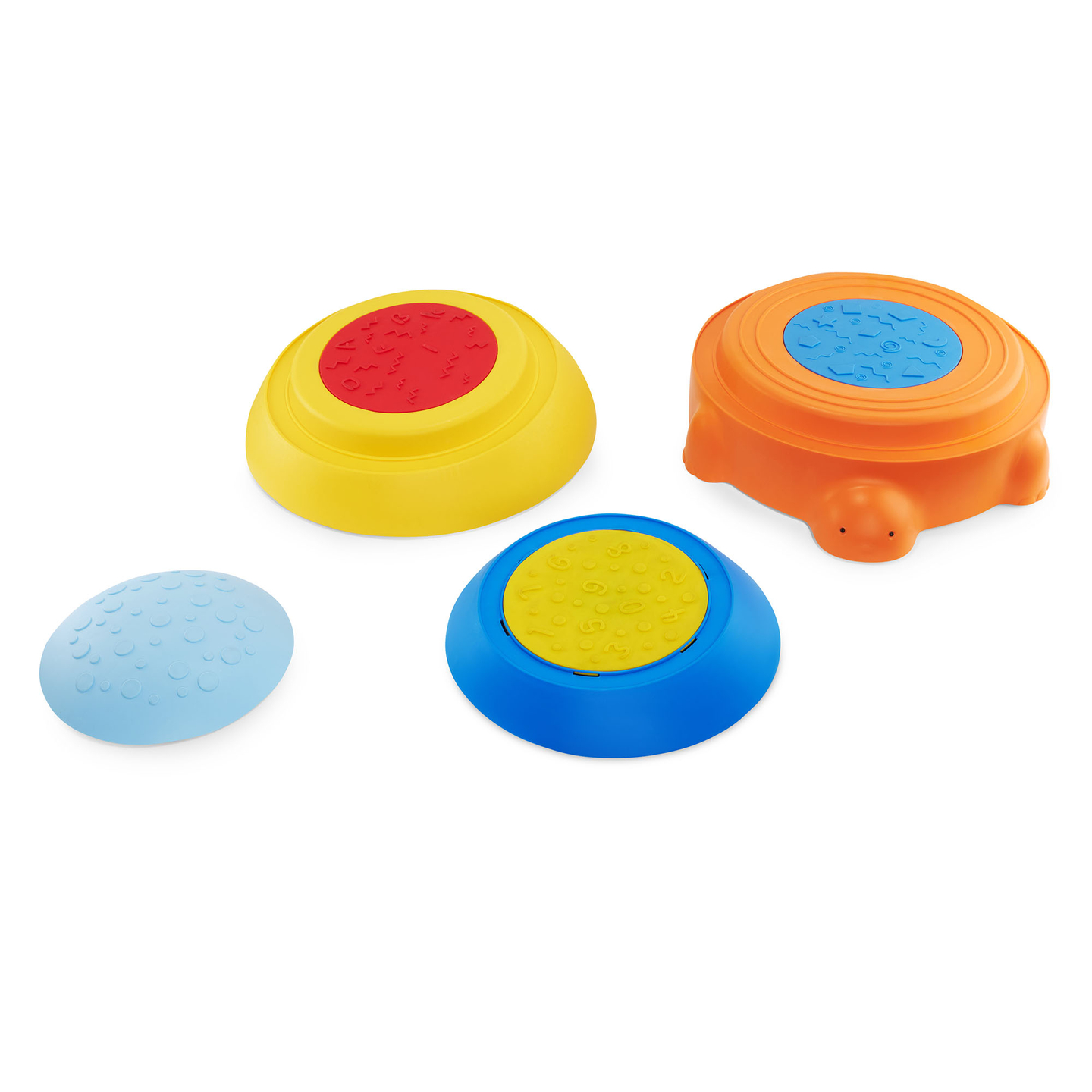 Parcours sensoriel pour enfants - Tortue colorée