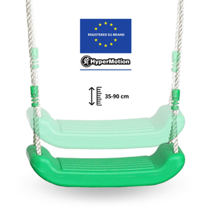 Balançoire de jardin XXL en acier - 2 sièges, échelle, trapèze de gymnastique