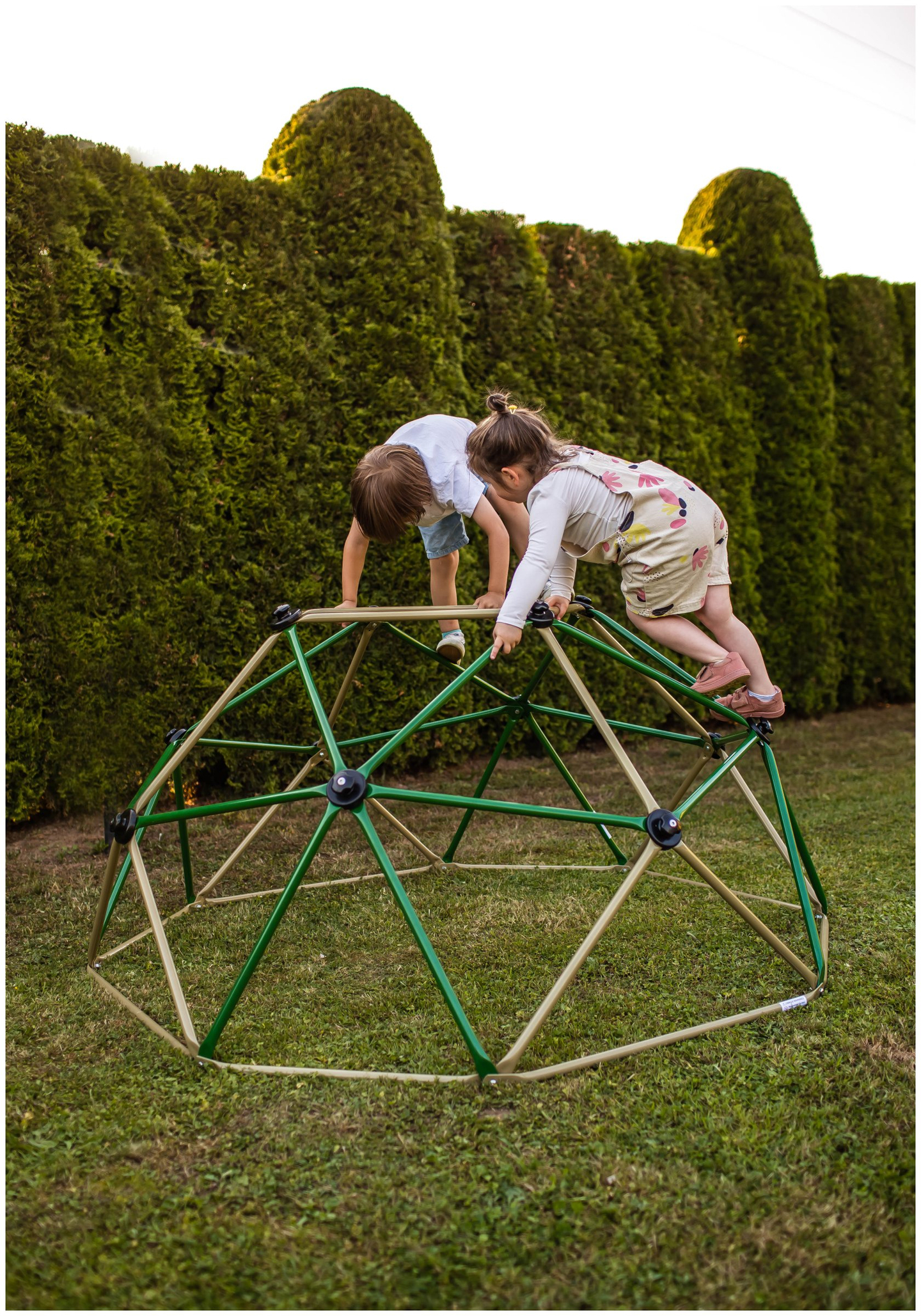 HyperMotion Dôme d'escalade XL pour enfants, géodome, aire de jeux, diamètre : 1,8 m