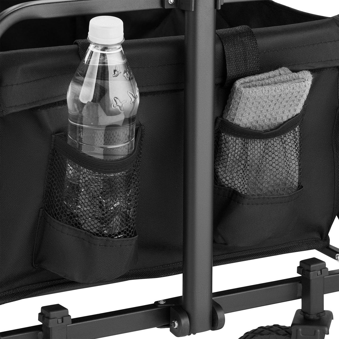 Fauteuil roulant de plage pliant HyperMotion - noir, 80 kg