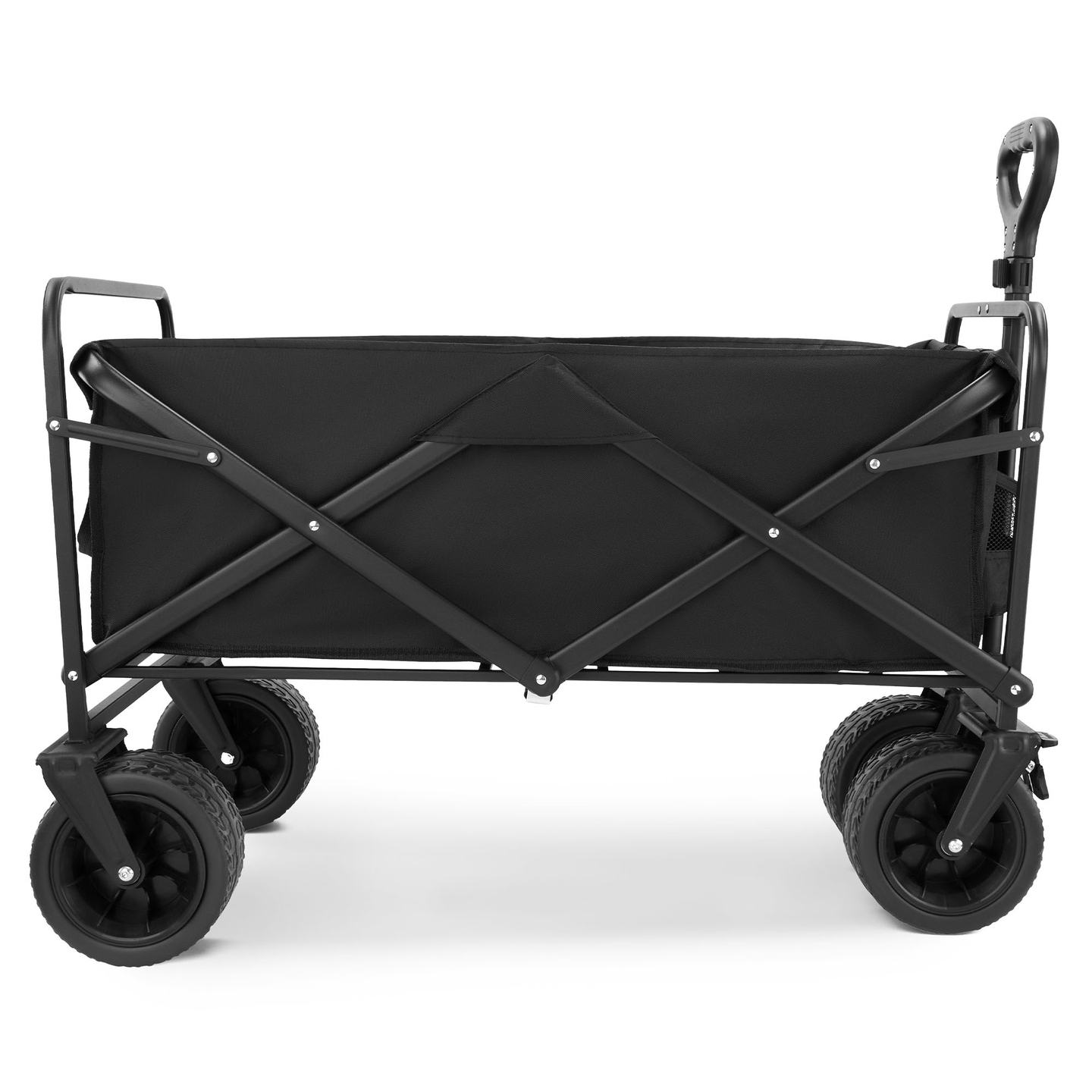 Fauteuil roulant de plage pliant HyperMotion - noir, 120 kg