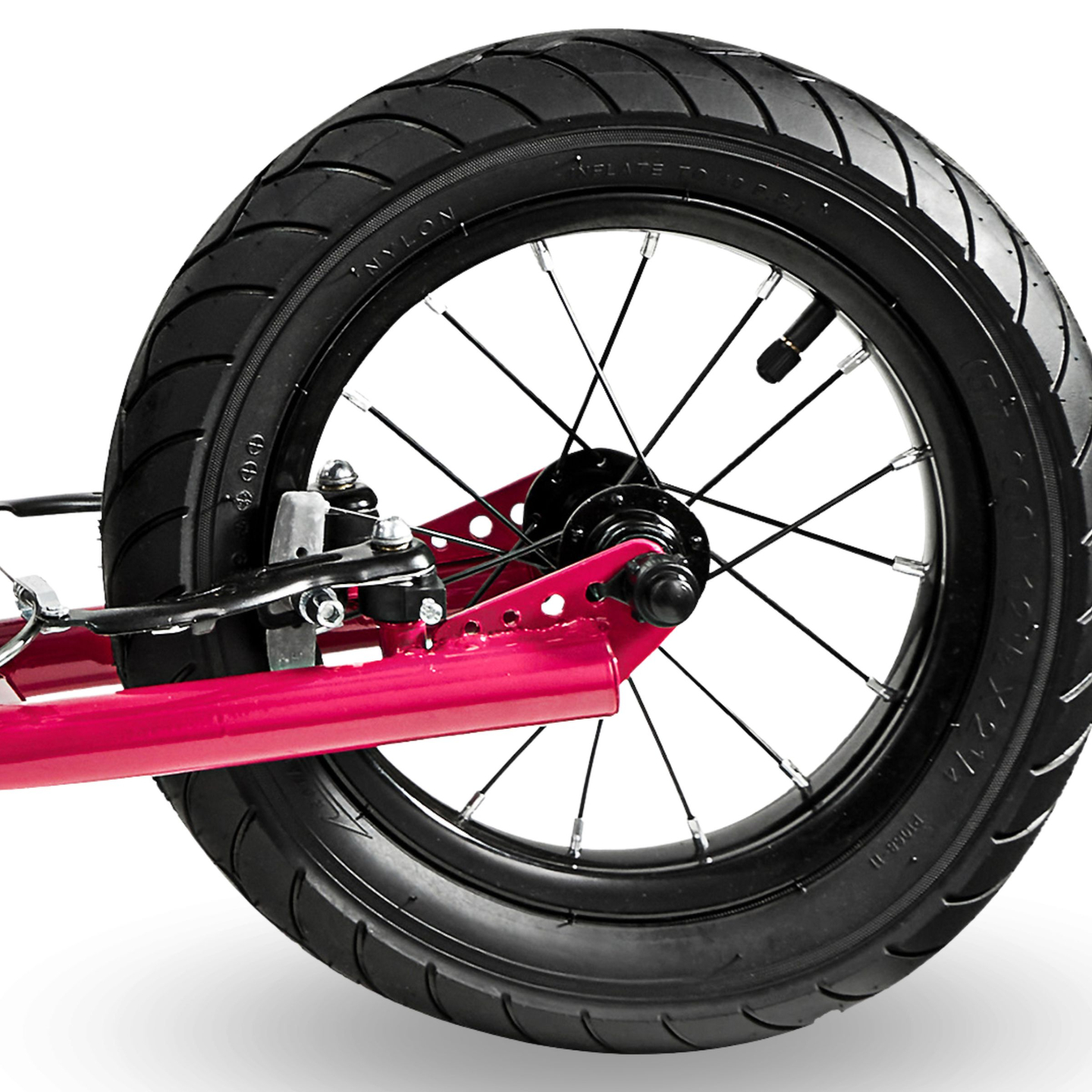 Scooter HyperMotion RUBY 12 (roues gonflables de 30 cm) - fuchsia/magenta