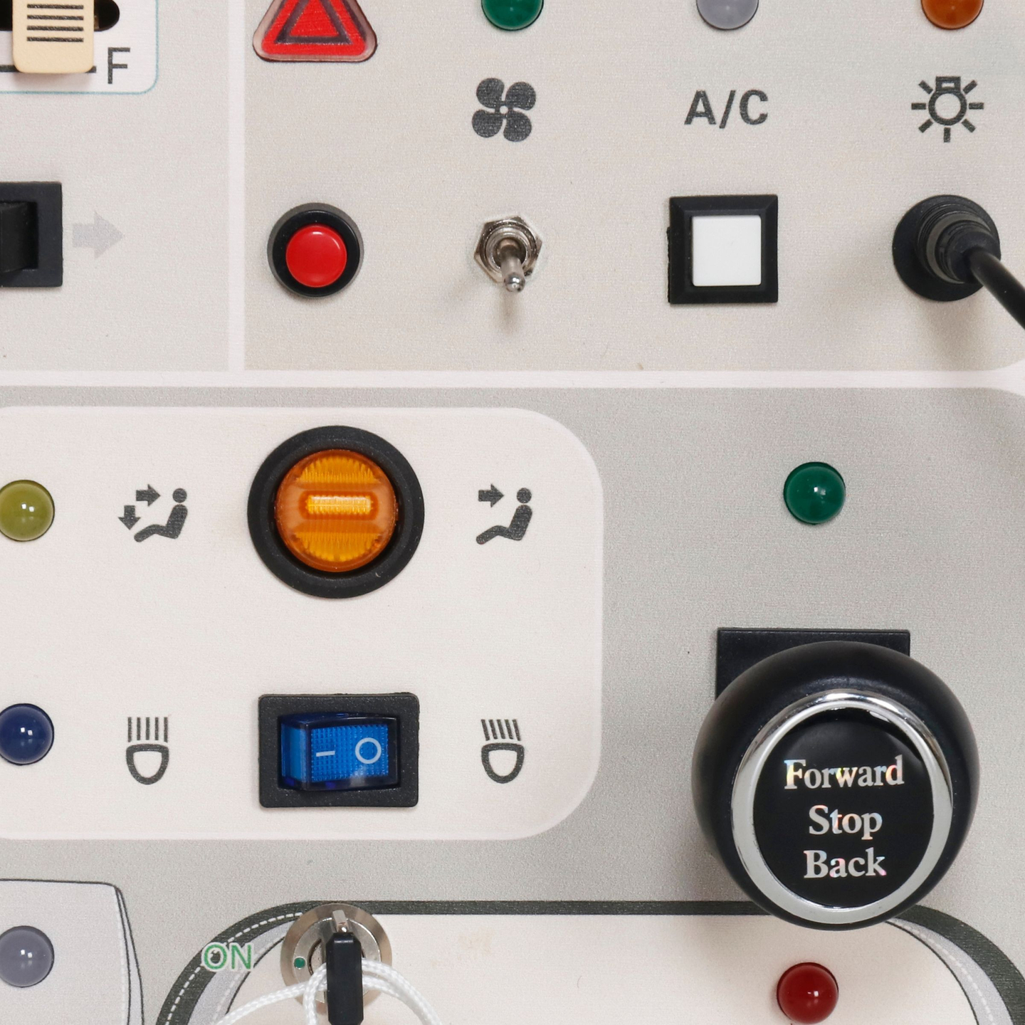 Jeu Montessori en bois pour jeunes enfants - tableau de bord de voiture