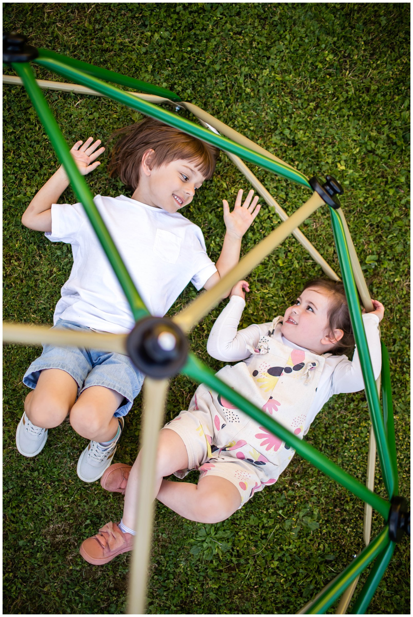 HyperMotion Dôme d'escalade XL pour enfants, géodome, aire de jeux, diamètre : 1,8 m