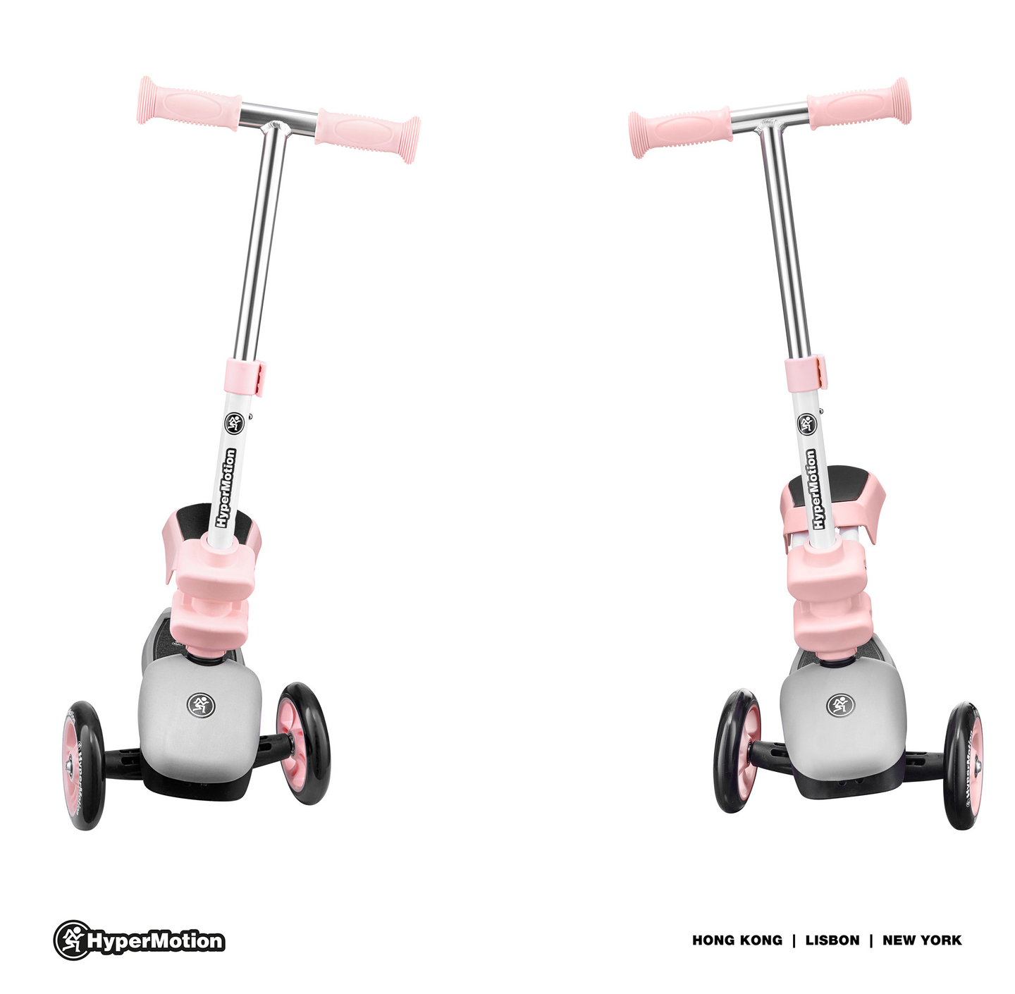 Tricycle d'équilibre HyperMotion 3in1 - rose