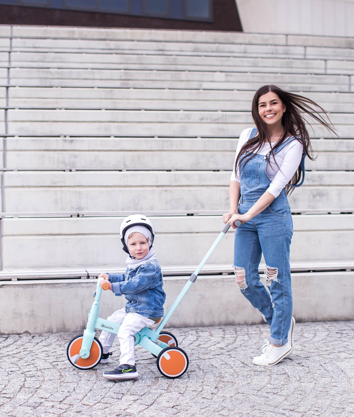 Tobi ROCKET - Tricycle enfant, vélo de randonnée, pilote - pousseur - 5in1 de HyperMotion