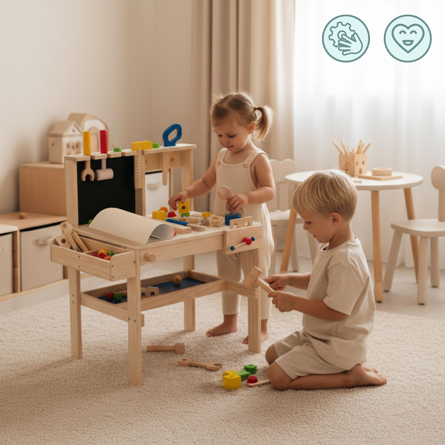 Coffret de bricolage en bois XXL