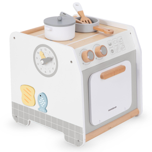 Cuisine en bois - cube éducatif