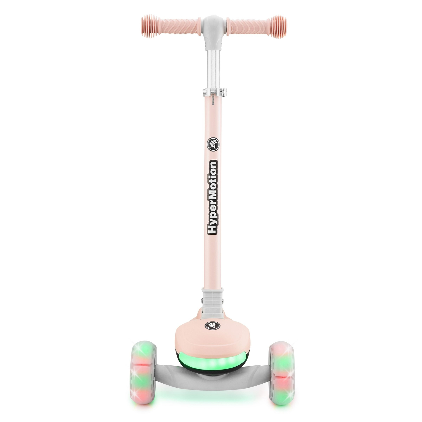 HyperMotion LUMI scooter d'équilibre 3-en-1 - plateforme éclairée et roues LED, couleur rose