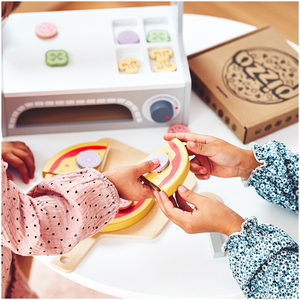 Set de cuisson pour pizza en bois