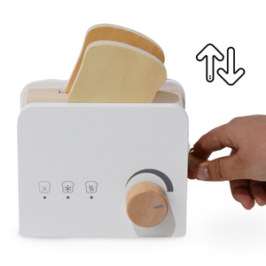 Grille-pain en bois avec accessoires