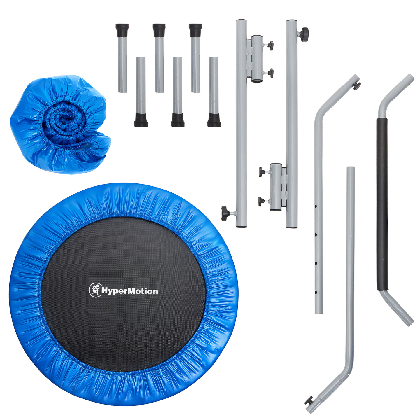 Trampoline avec poignée - 97cm - pour enfants, adolescents et adultes - maison et jardin