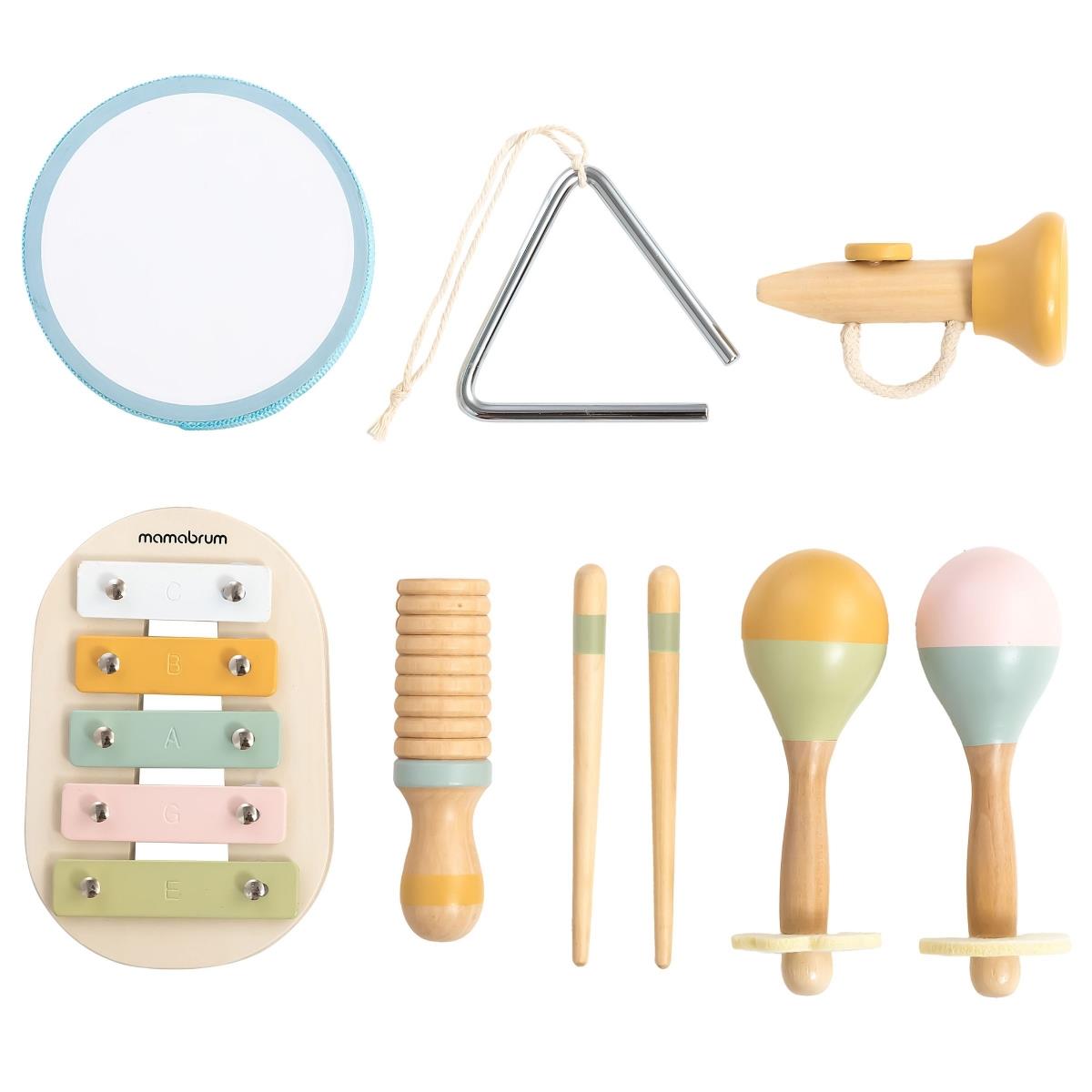 Ensemble d'instruments de musique pour enfants - 9 articles