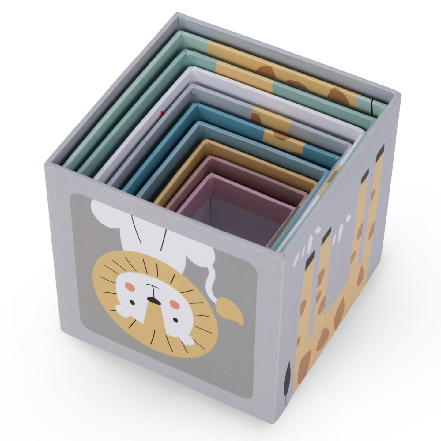 Tour de puzzle pour enfants 10 pièces - chiffres et animaux