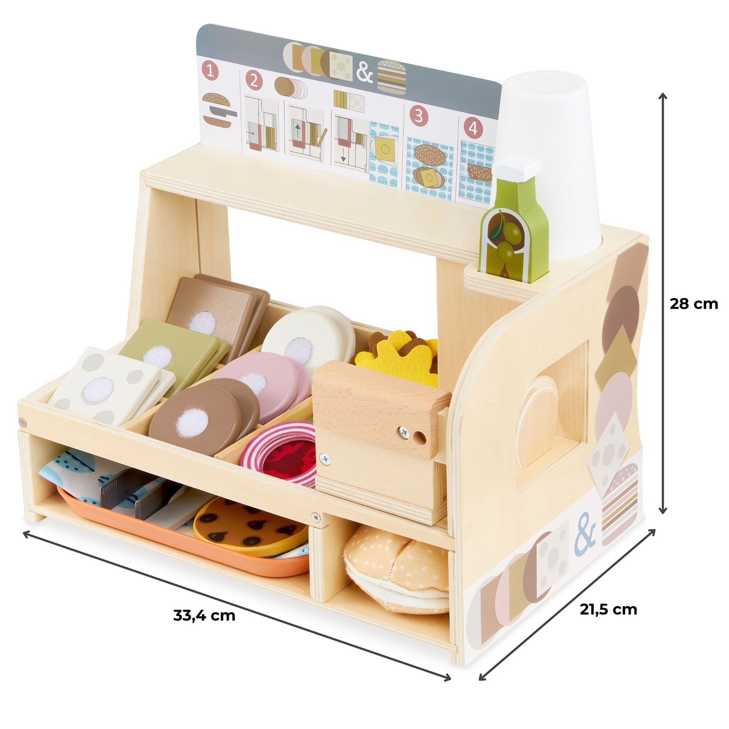 Sandwicherie en bois - restaurant