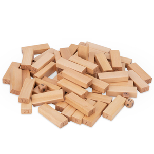 Blocs - jeu d'arcade en bois Tour - Chiffres