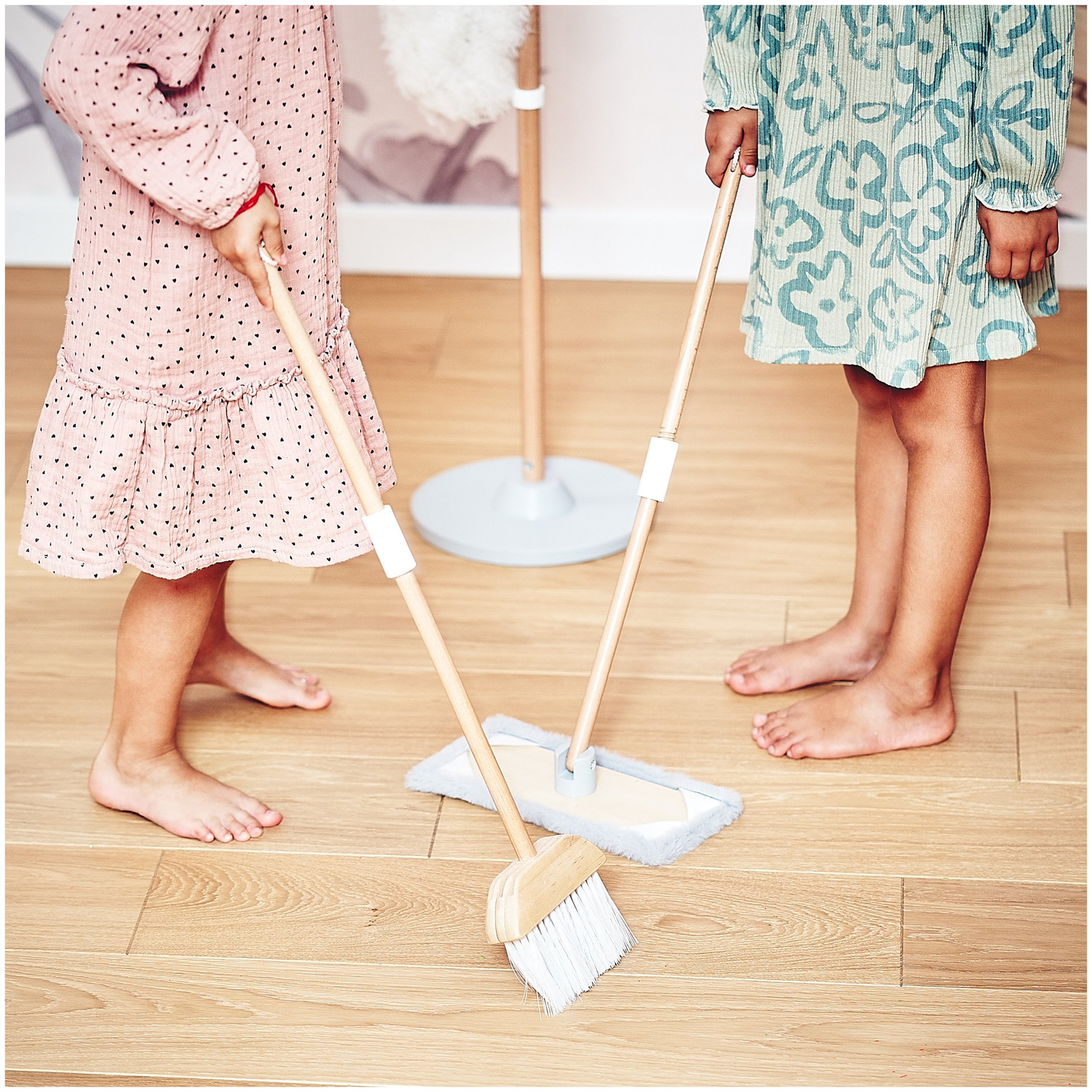 Set de nettoyage en bois