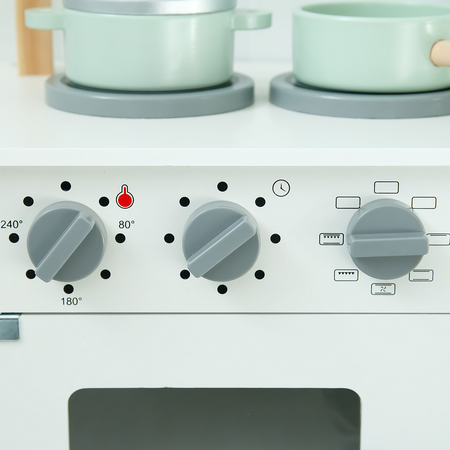 Cuisine en bois pour enfants avec micro-ondes