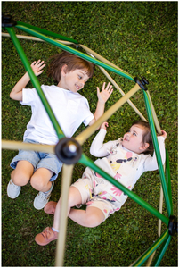 HyperMotion Dôme d'escalade XL pour enfants, géodome, aire de jeux, diamètre : 1,8 m