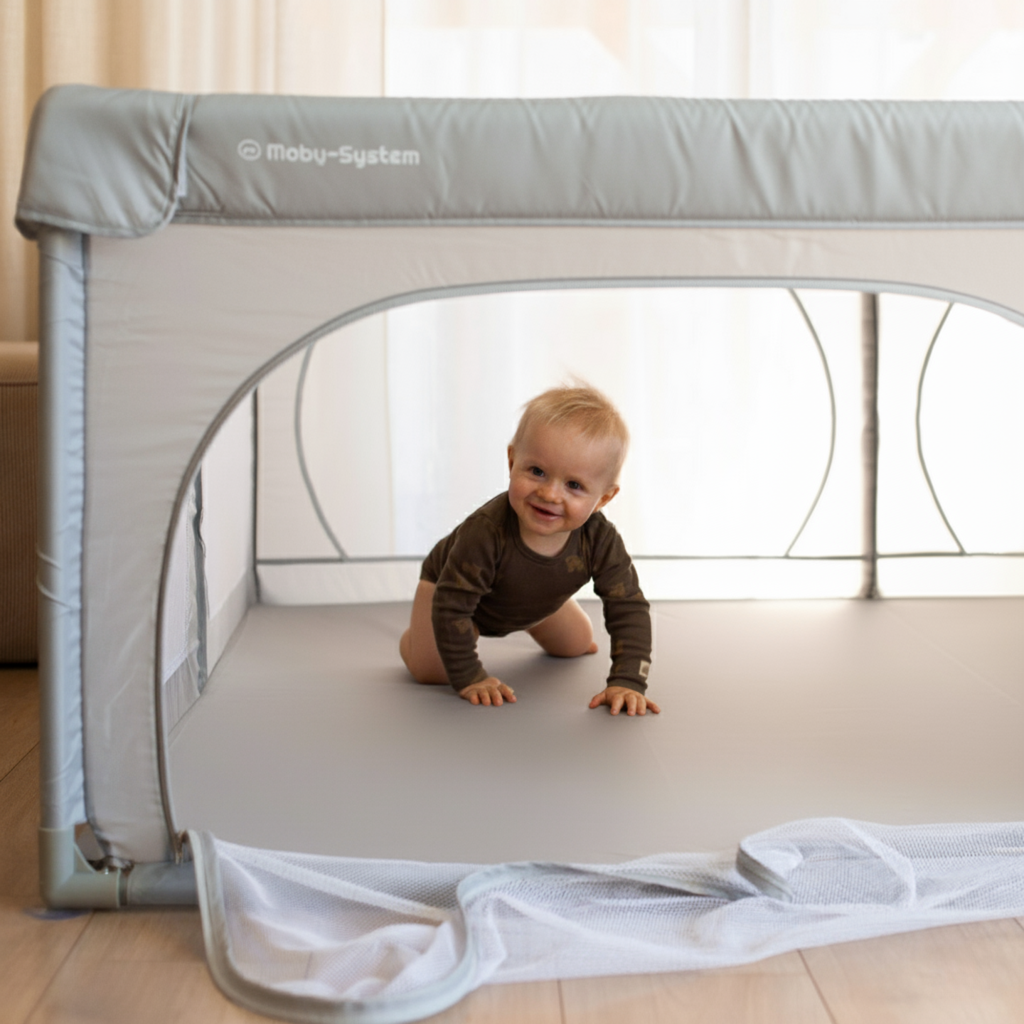 Grand parc à jouets 200 cm x 180 cm - aire de jeux pour bébés, piscine sèche