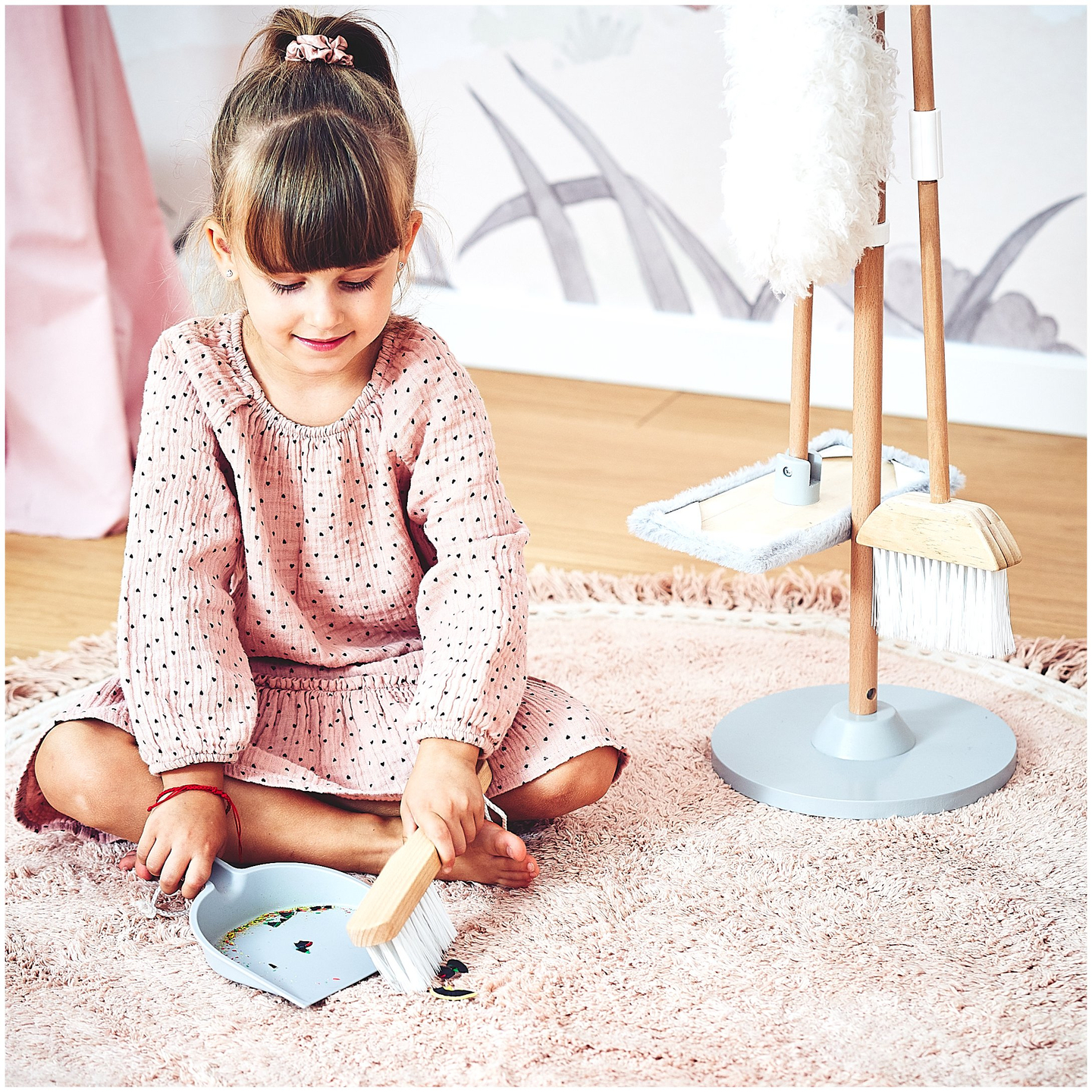 Set de nettoyage en bois