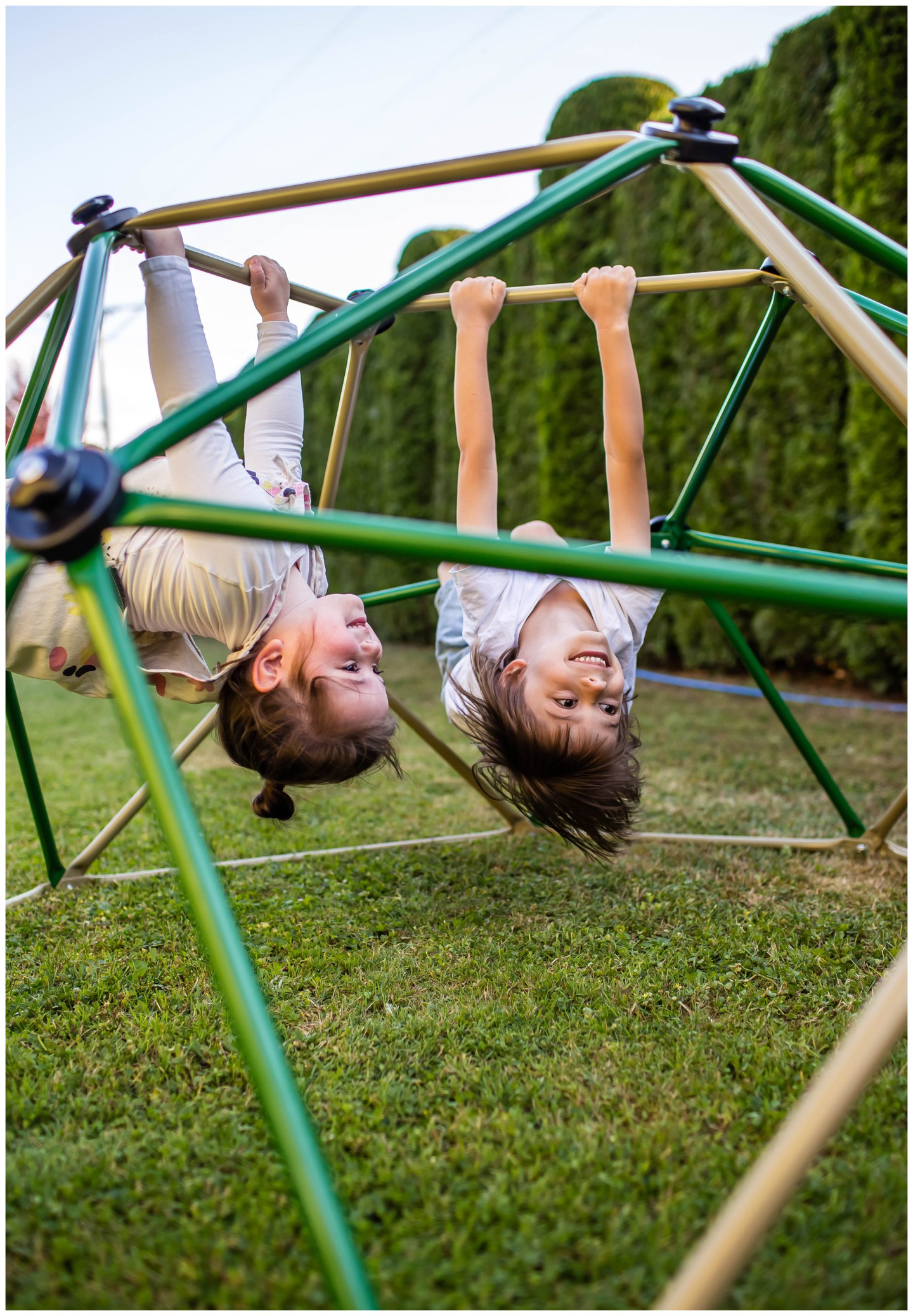 HyperMotion Dôme d'escalade XL pour enfants, géodome, aire de jeux, diamètre : 1,8 m