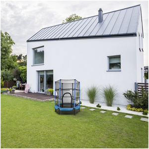 Trampoline domestique 140cm avec filet de sécurité - pour enfants de 3 à 6 ans