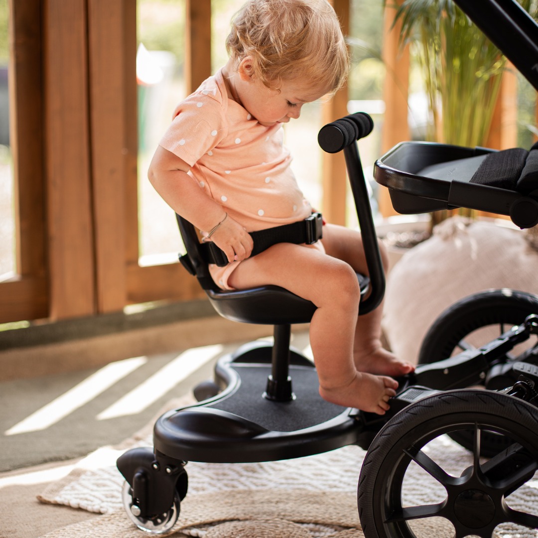 Extension de fauteuil roulant MR BUGGY avec siège - roues LED