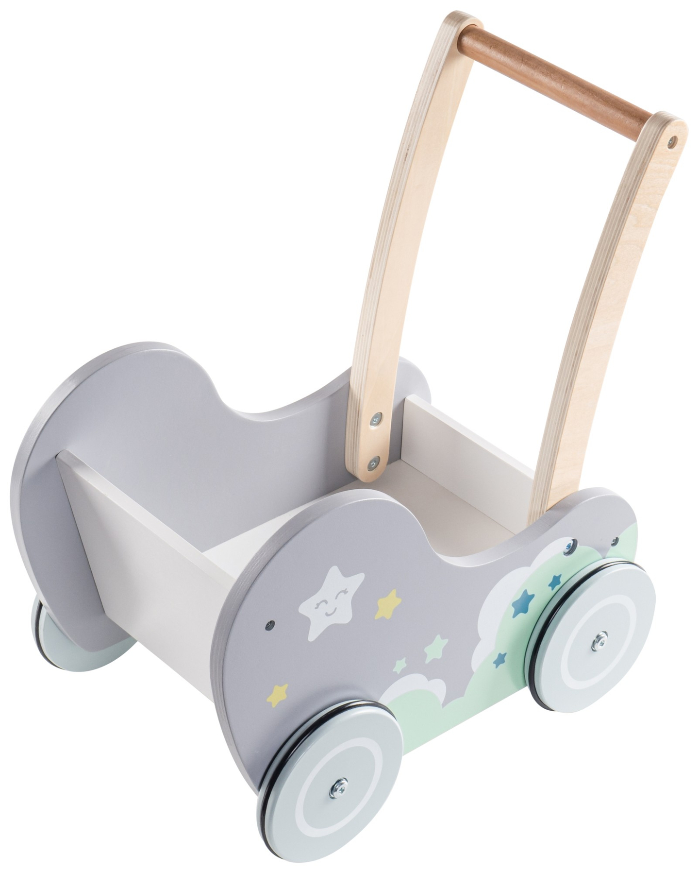 Marcheur pour poussette en bois