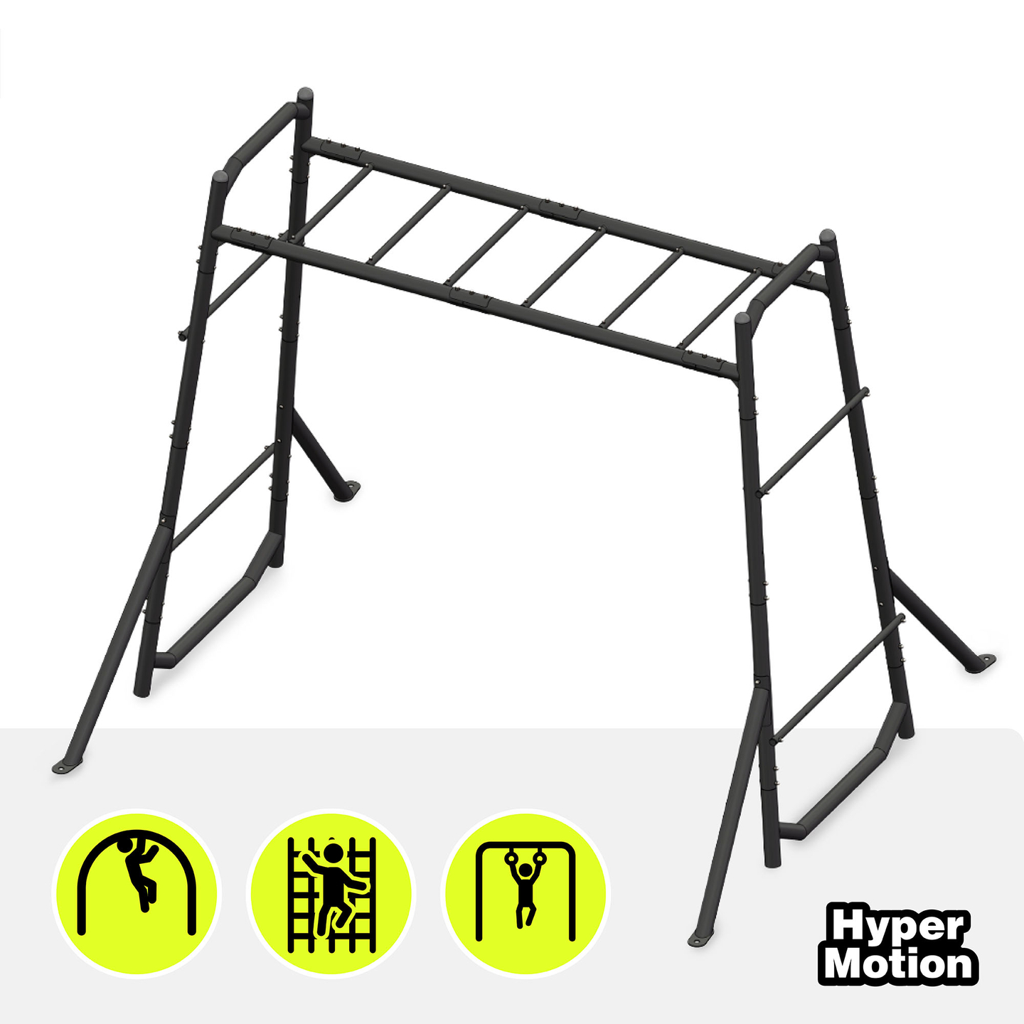 Échelle de gymnastique de jardin en métal