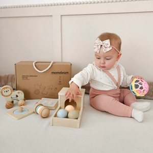 Ensemble de jouets Montessori pour bébé de 7 à 12 mois