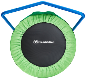 Grenouille - mini trampoline pour enfants - avec poignée - 50kg max - 91cm - pour la maison et le jardin