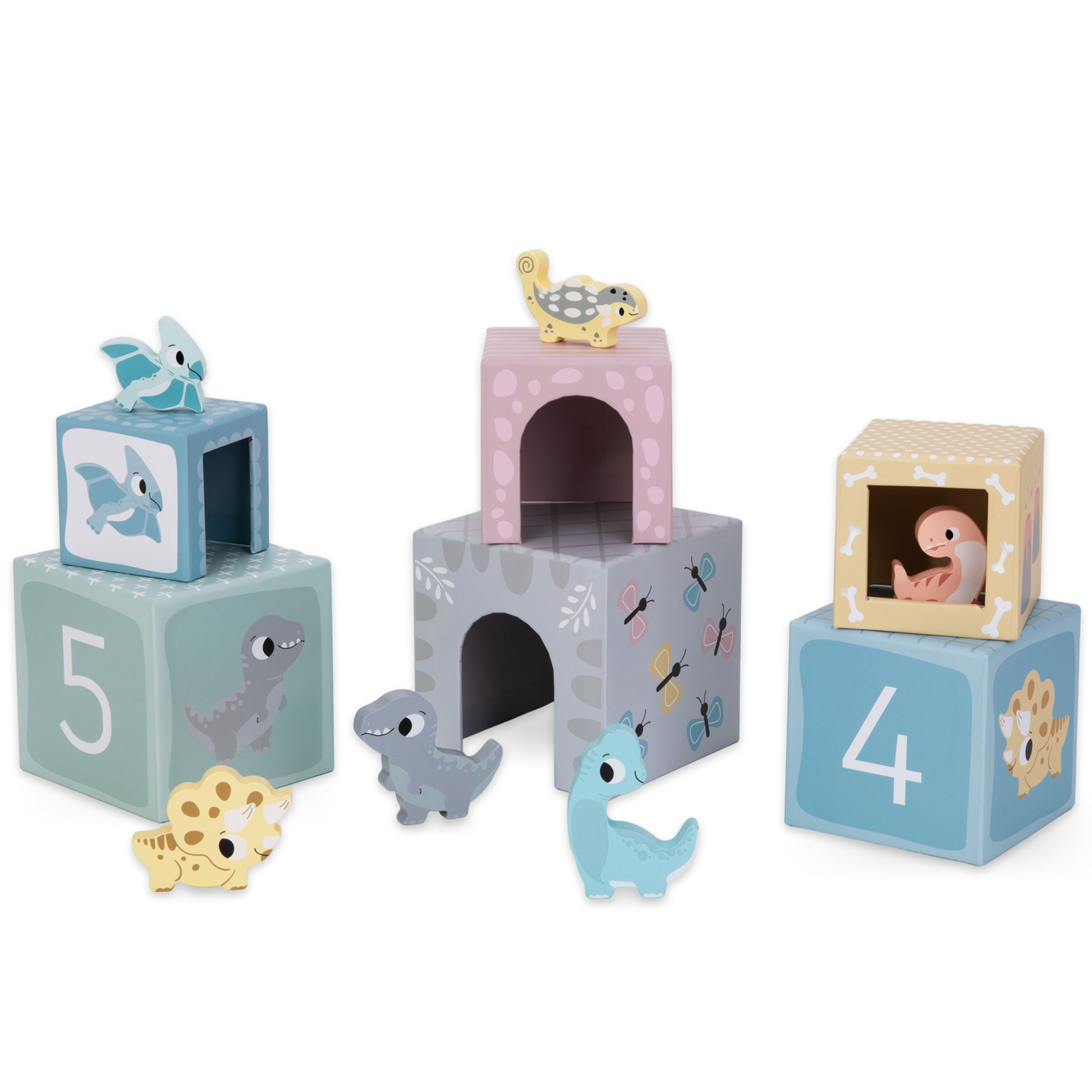 Tour de triage avec figurines Dinosaures