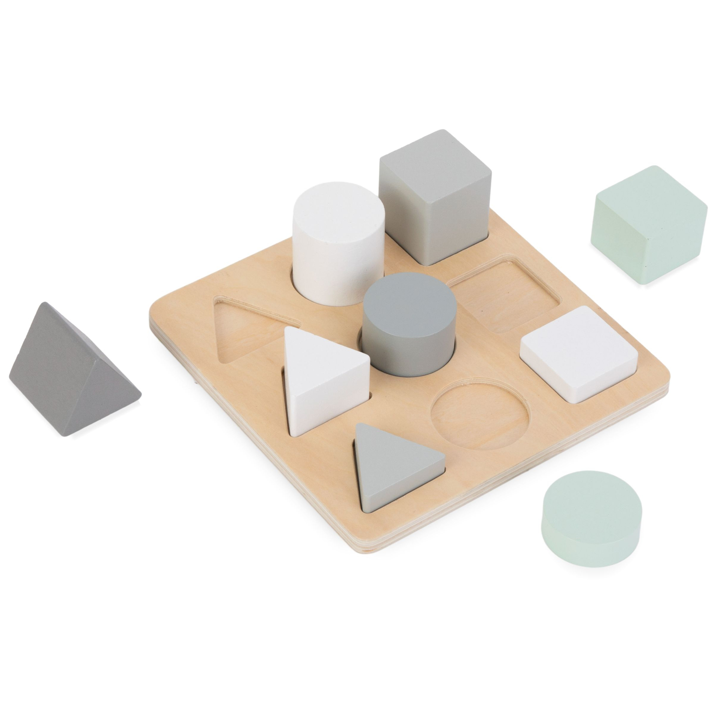 Puzzle en bois - Trieur - Trois personnages