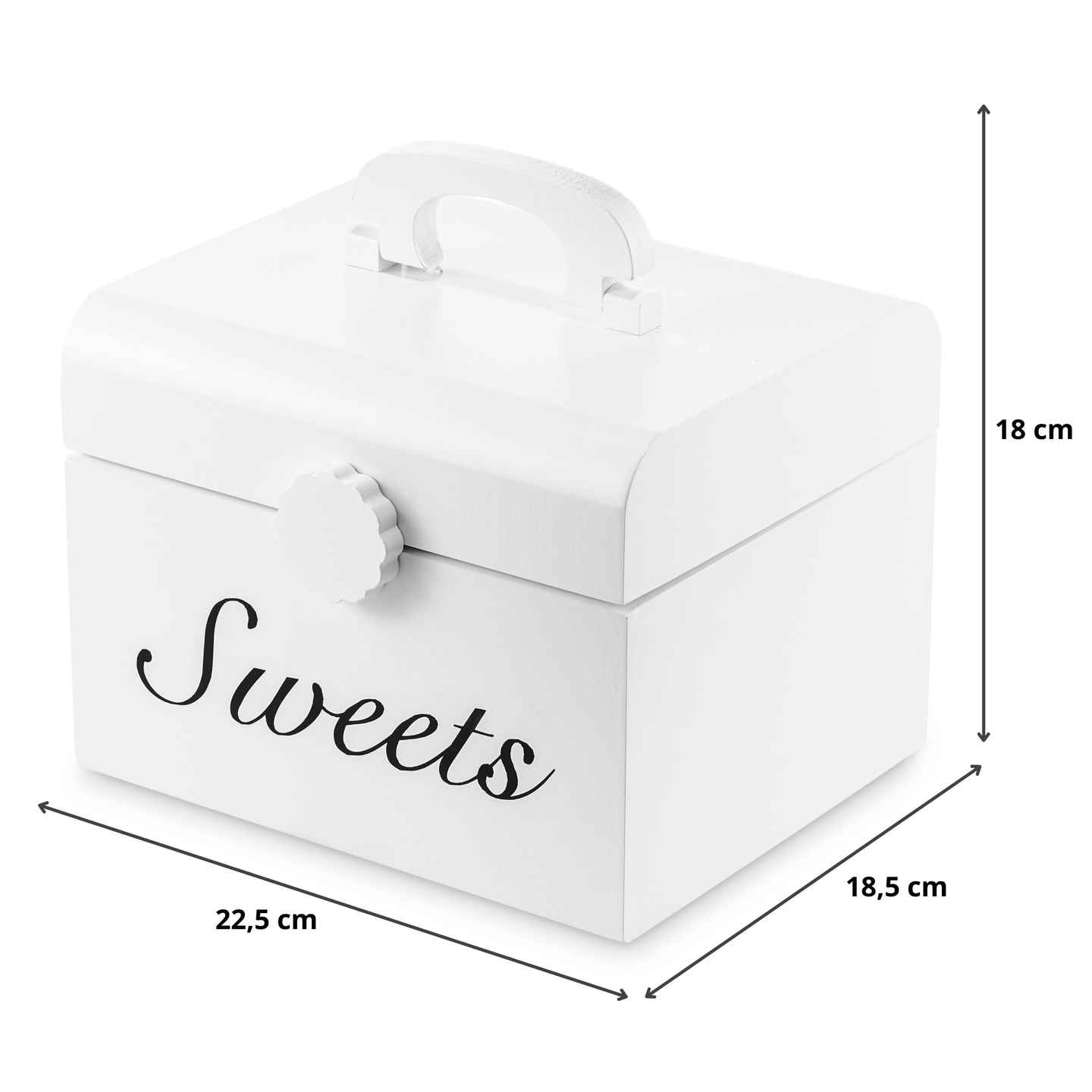 Bonbonnière à découper en bois, magasin de bonbons