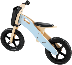 Vélo en bois HyperMotion LEXI - roues en mousse, super léger - bleu