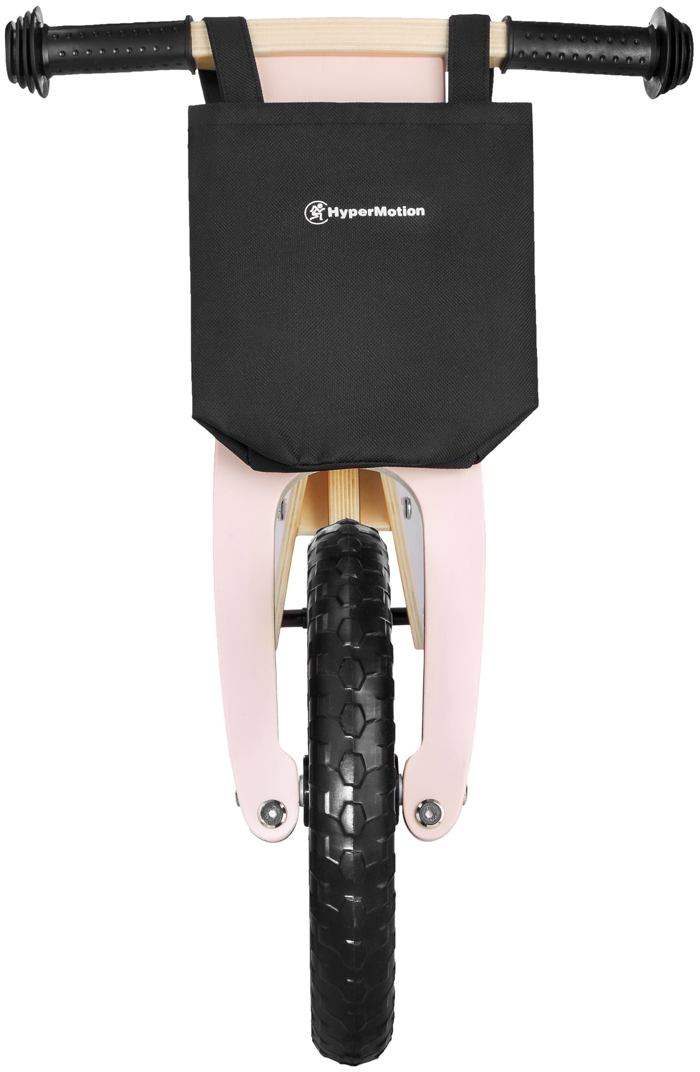 Vélo de jogging en bois HyperMotion LEXI - roues en mousse, super léger - rose