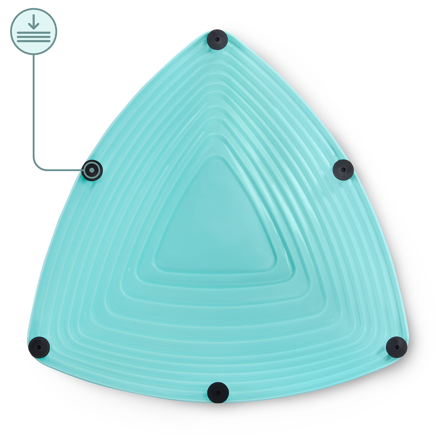Pierres d'équilibre colorées - 6 pièces