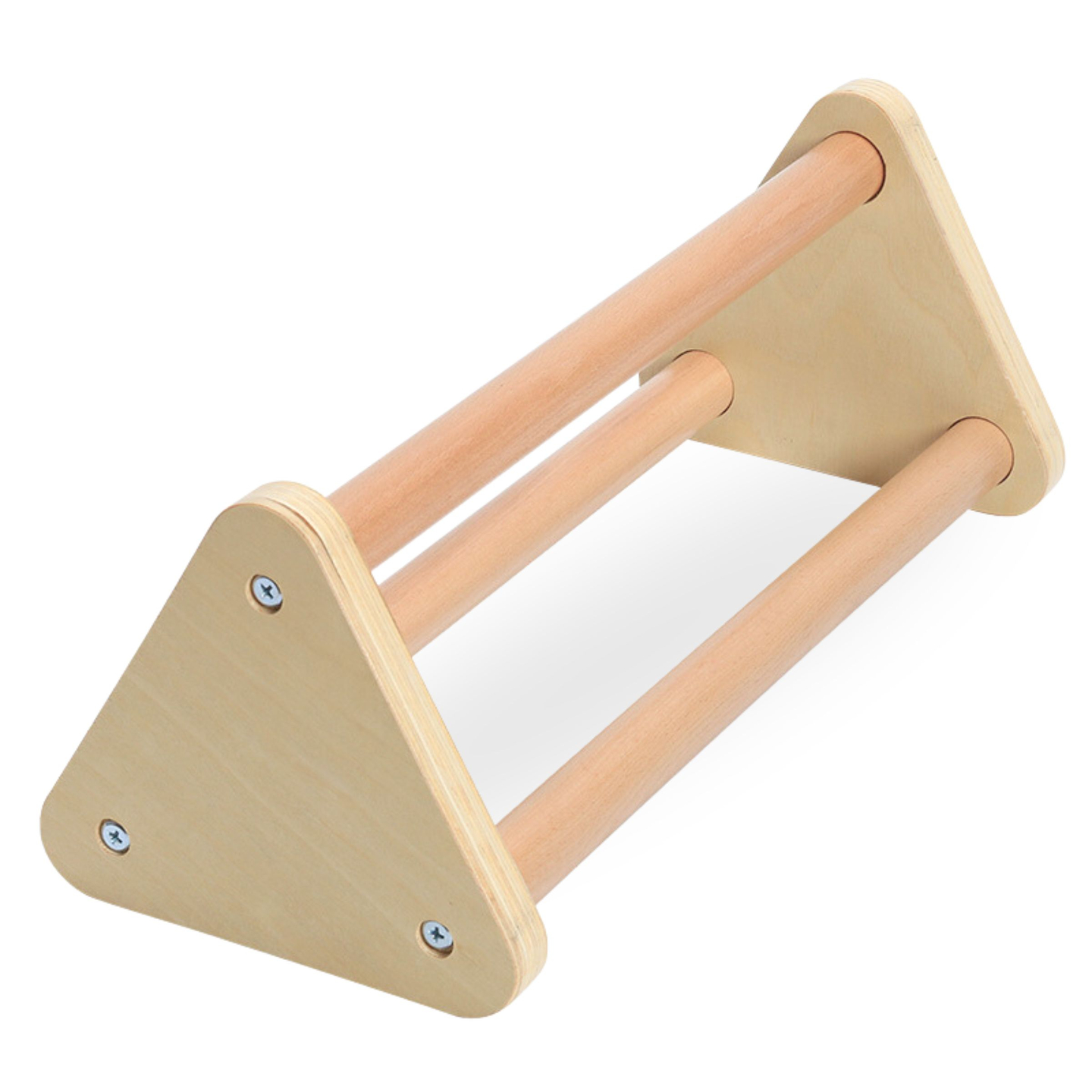 Aire de jeux en bois pour enfants - échelle + mur d'escalade + poutre d'équilibre - triangle de Pikler