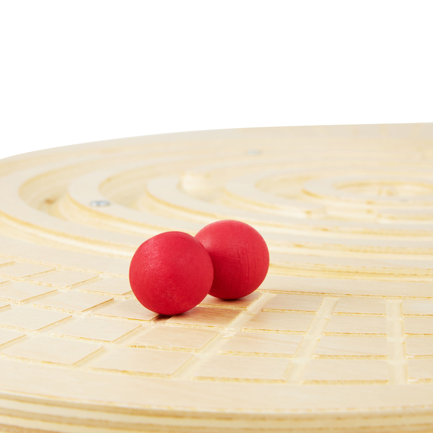 Planche d'équilibre en bois avec labyrinthe et balles - balance rocker