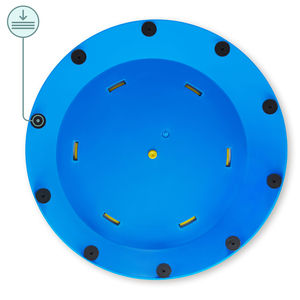 Parcours sensoriel pour enfants - Tortue colorée