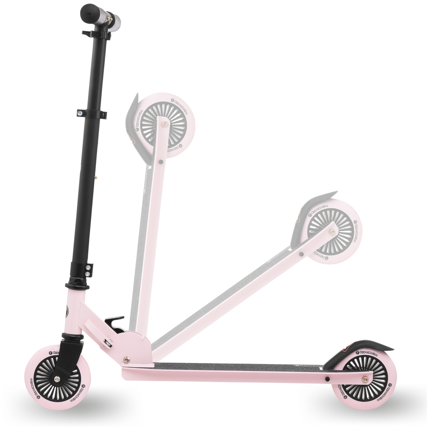 Scooter à deux roues WILLY 3-8 ans de HyperMotion - rose