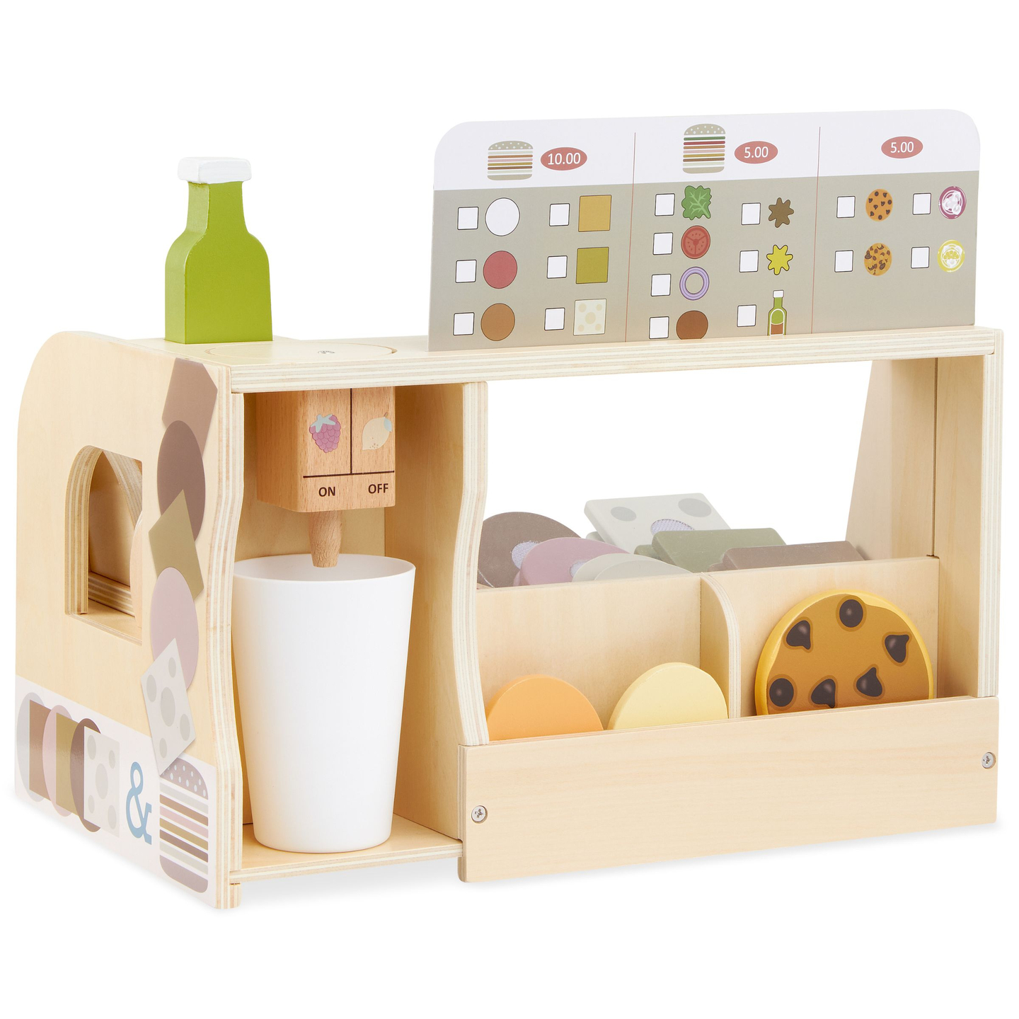 Sandwicherie en bois - restaurant