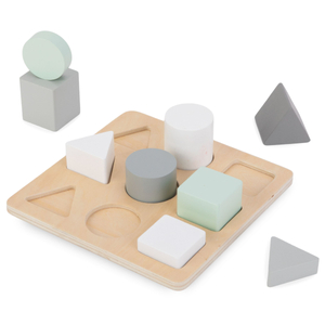 Puzzle en bois - Trieur - Trois personnages