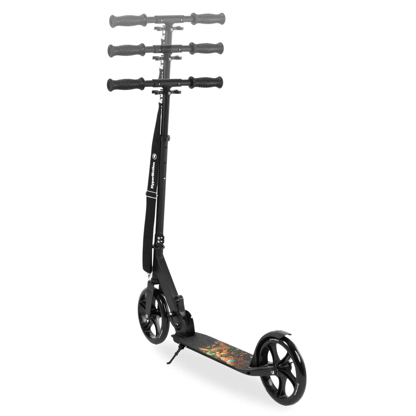 Scooter urbain à deux roues VIBE Noir HyperMotion - 100kg