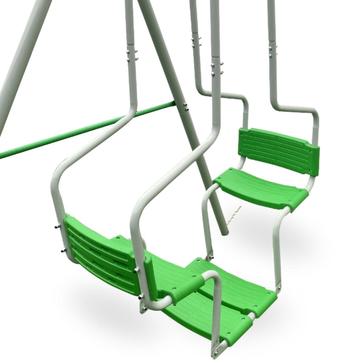 Balançoire pour enfants 6 personnes - aire de jeux de jardin