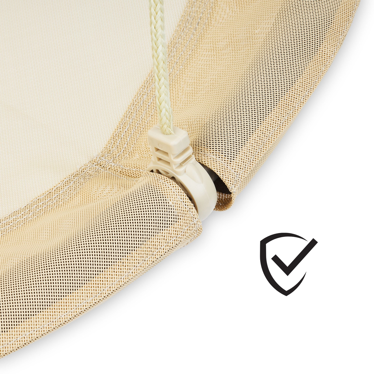 Balançoire nid de cigogne HyperMotion - diamètre 100 cm, couleur beige boho