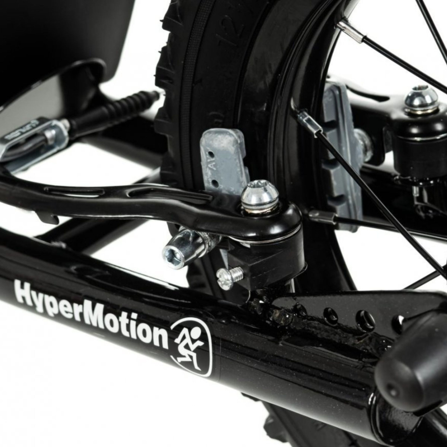 Scooter HyperMotion VIVA 12 (roues gonflables de 30 cm) - Noir